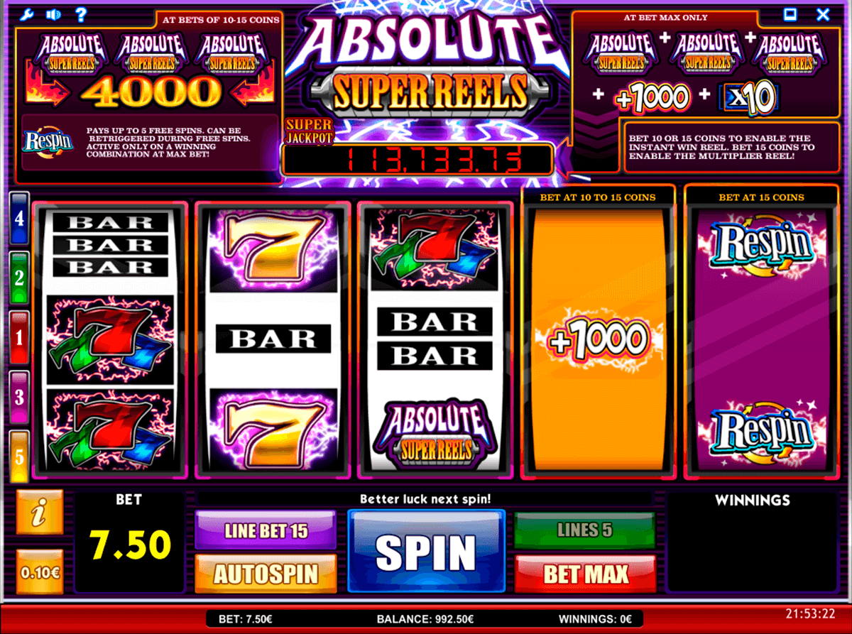absolute super reels isoftbetm