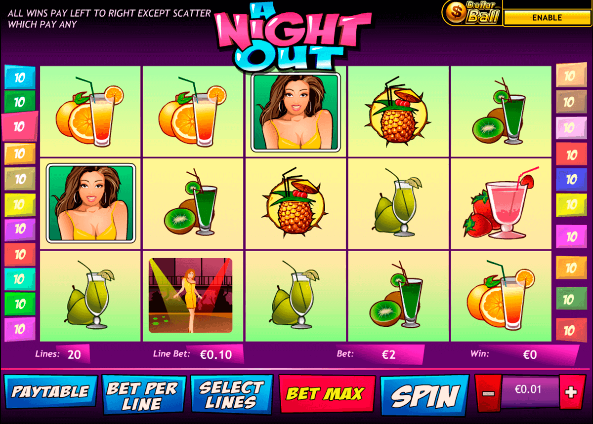 a night out playtech spielautomaten