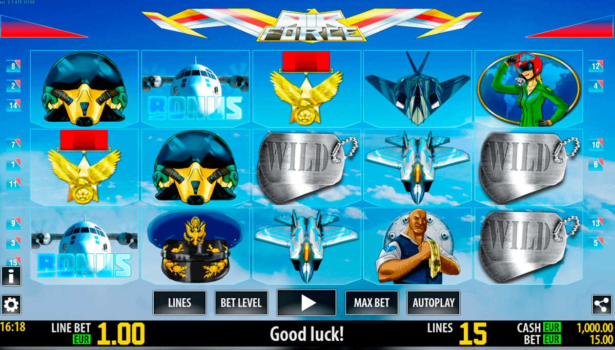 air force hd world match spielautomaten