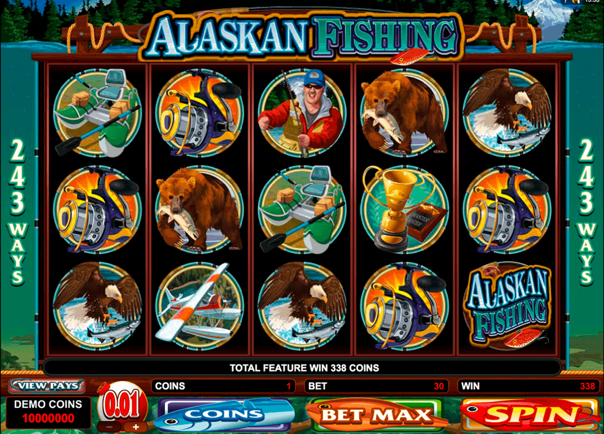 alaskan fishing microgaming spielautomaten
