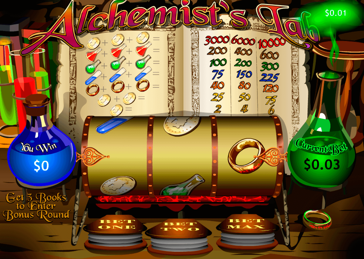 alchemists lab playtech spielautomaten