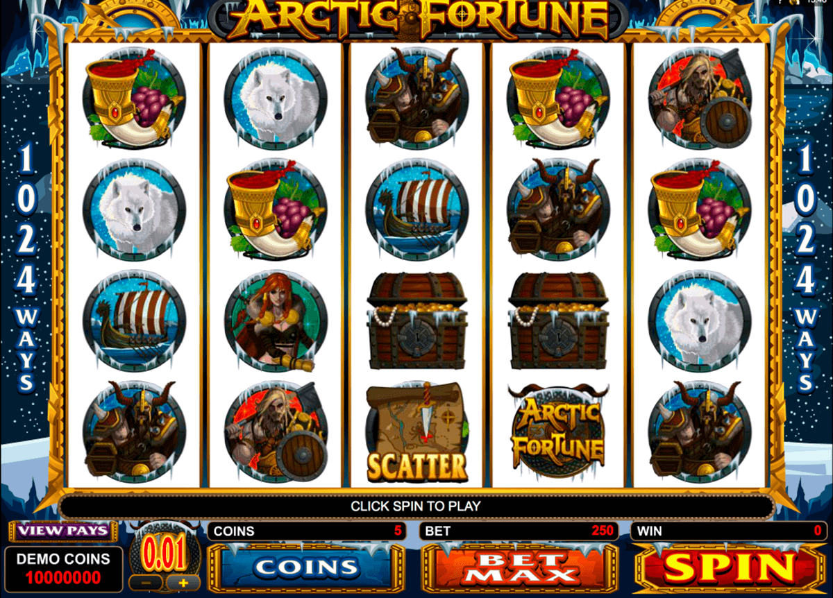 arctic fortune microgaming spielautomaten