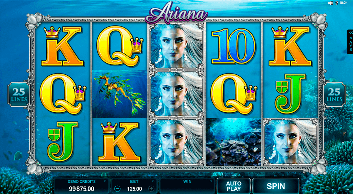 ariana microgaming spielautomaten
