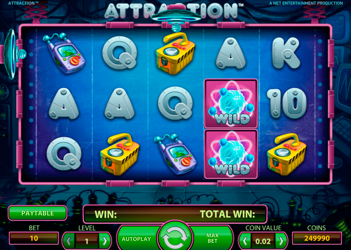 attraction netent spielautomaten