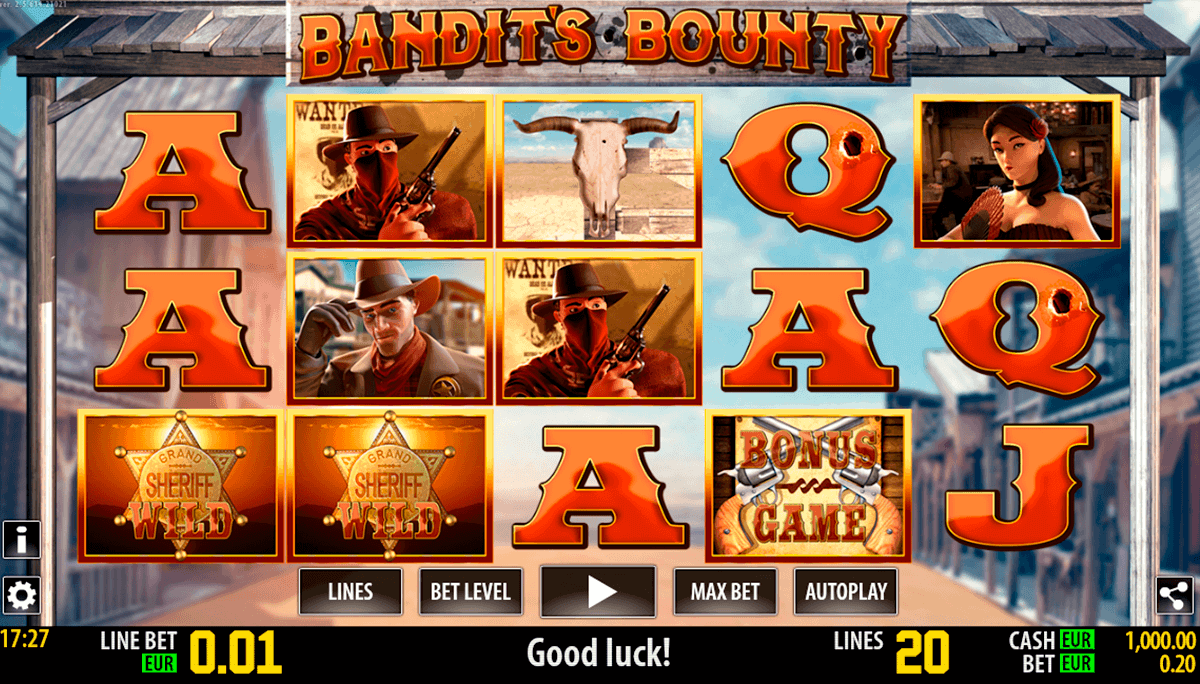 bandits bounty hd world match spielautomaten