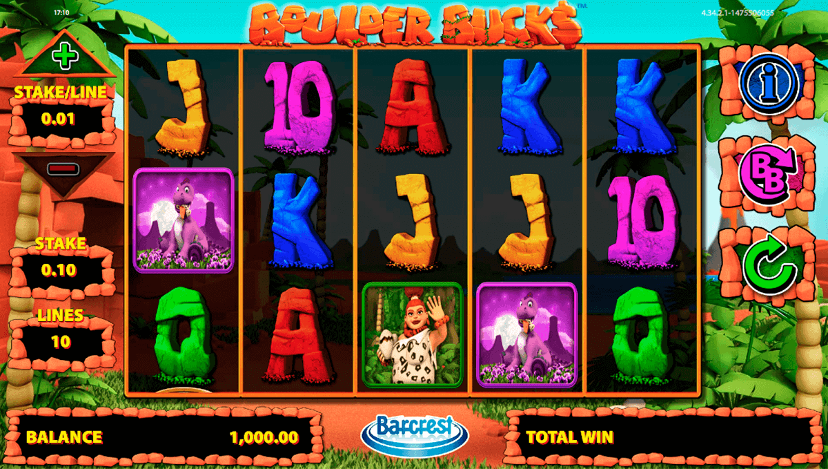 boulder bucks barcrest spielautomaten