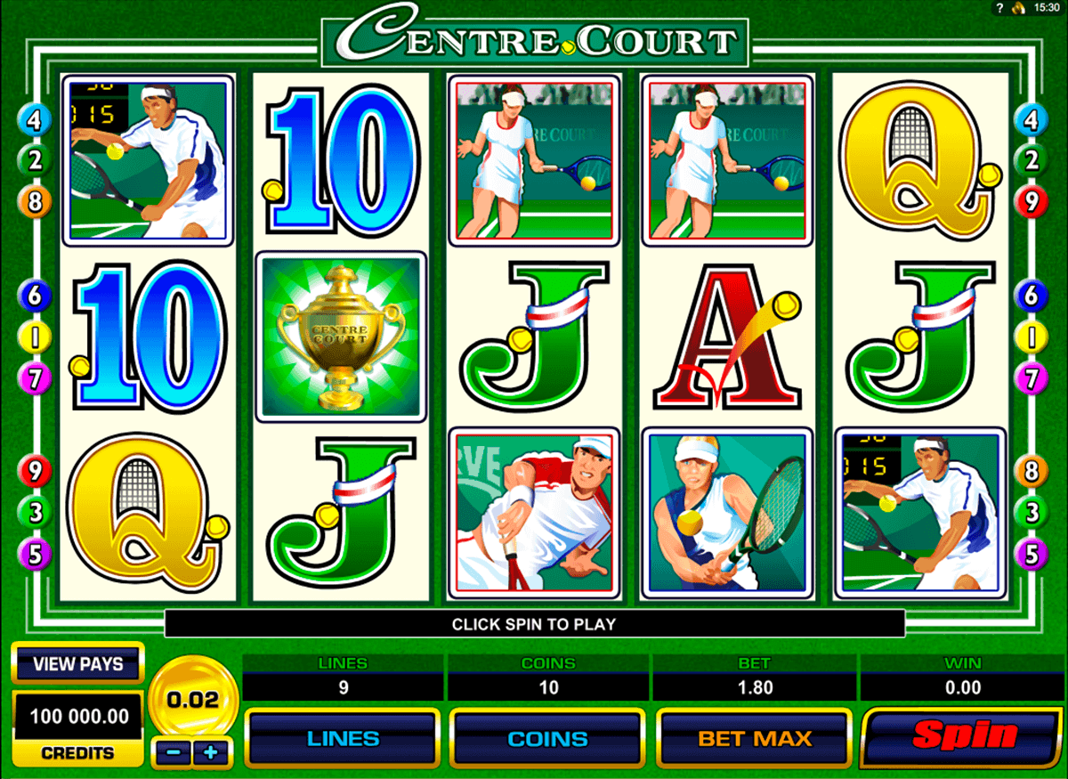 centre court microgaming spielautomaten