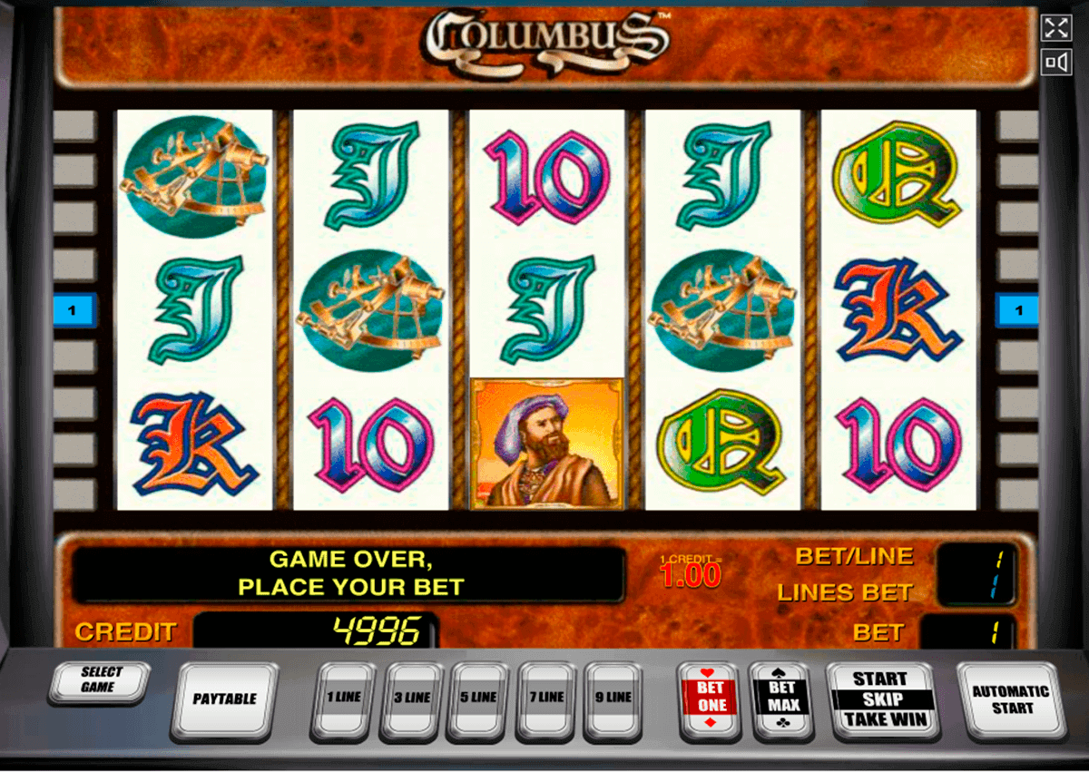columbus novomatic spielautomaten