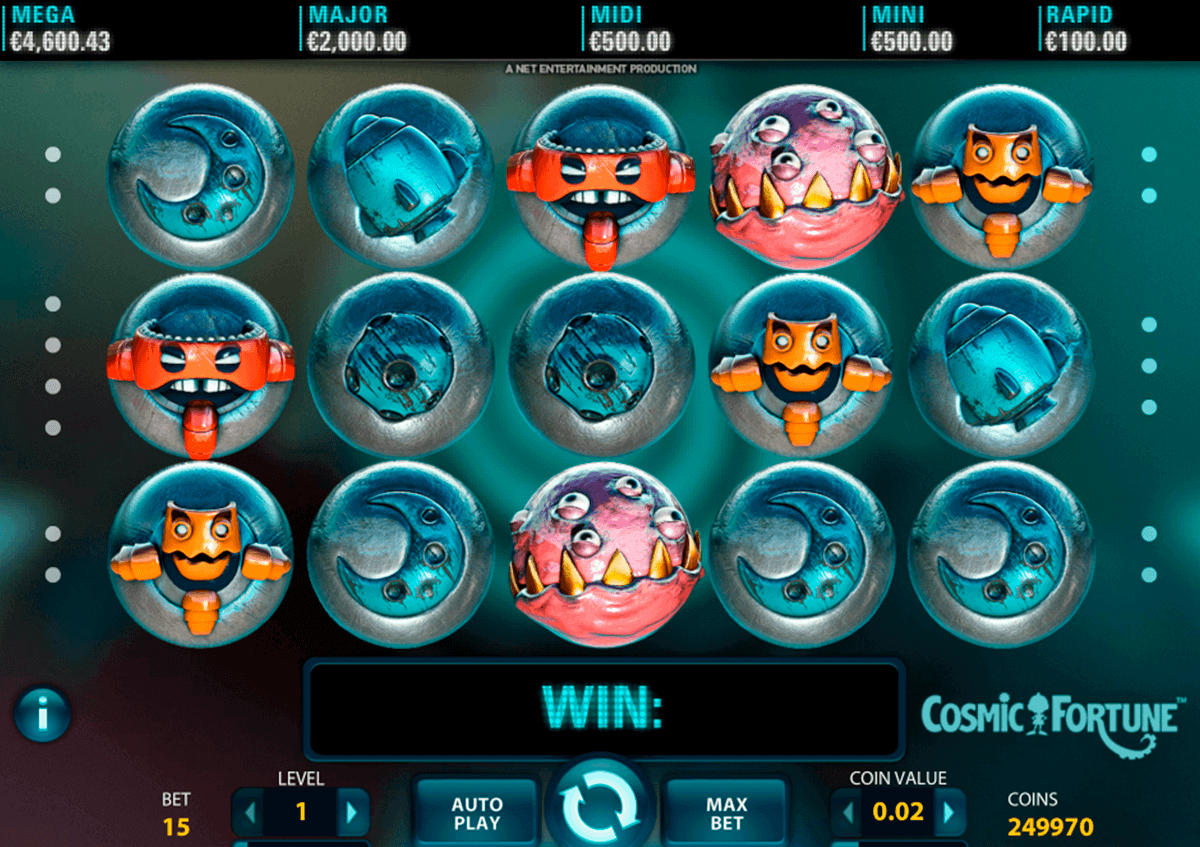 cosmic fortune netent spielautomaten