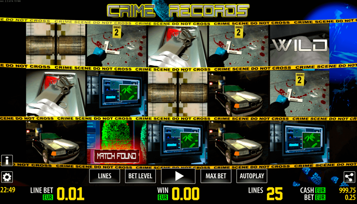 crime records hd world match spielautomaten