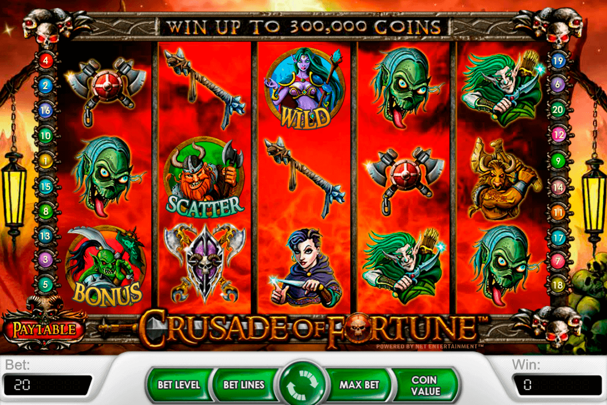 crusade of fortune netent spielautomaten