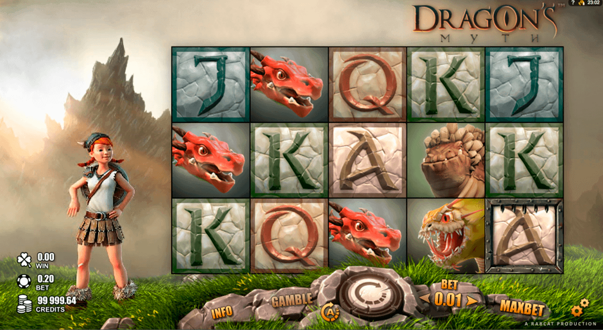 dragons myth rabcat spielautomaten