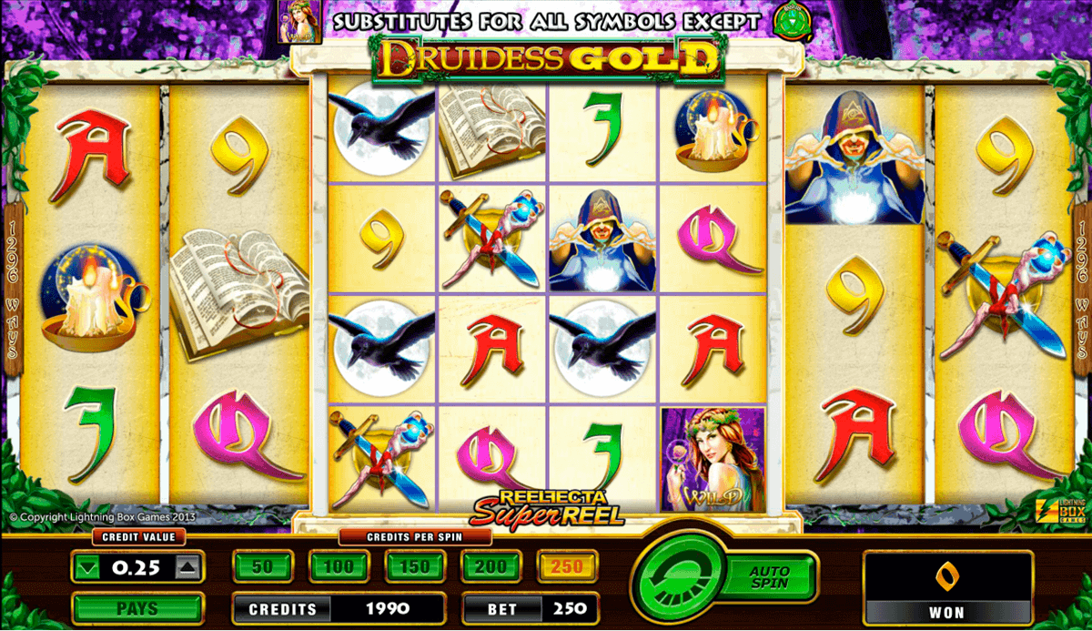 druidess gold amaya spielautomaten
