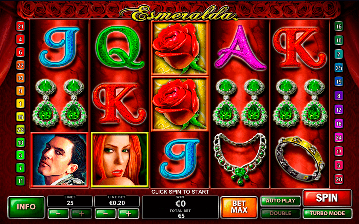 esmeralda playtech spielautomaten