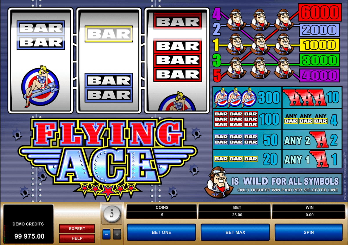 flying ace microgaming spielautomaten