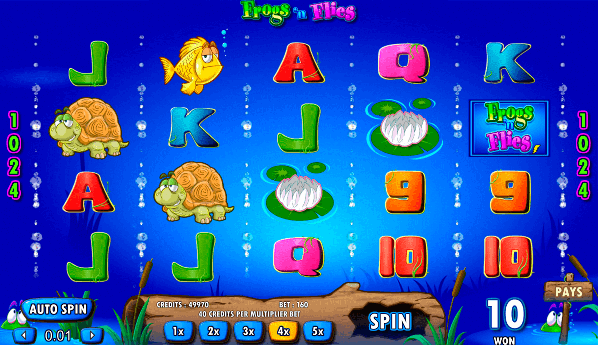 frogs n flies amaya spielautomaten