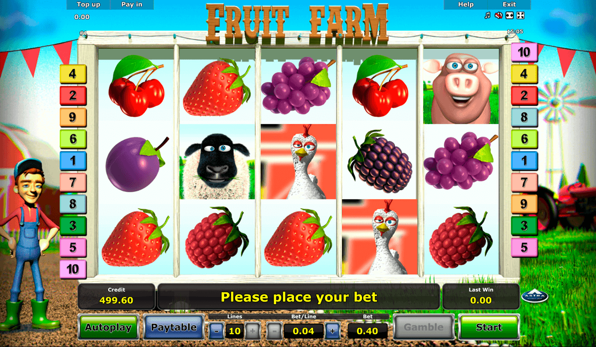 fruit farm novomatic spielautomaten