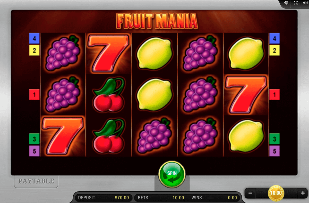 fruit mania bally wulff spielautomaten