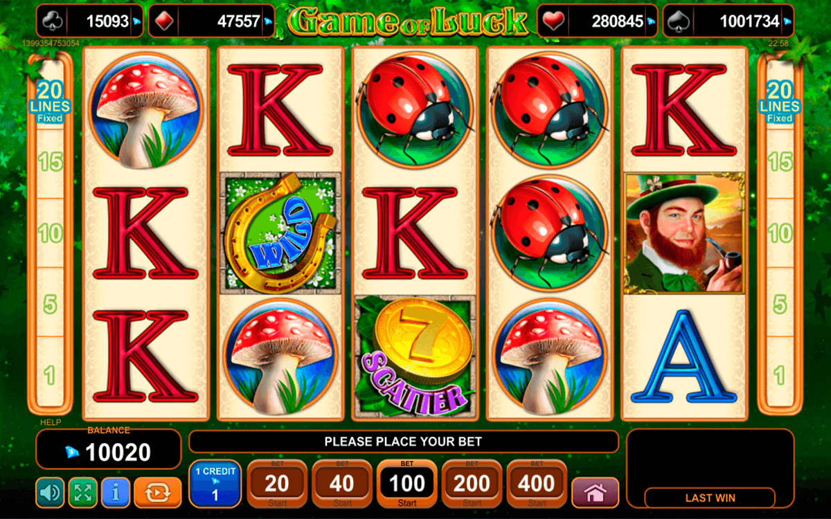 game of luck egtm