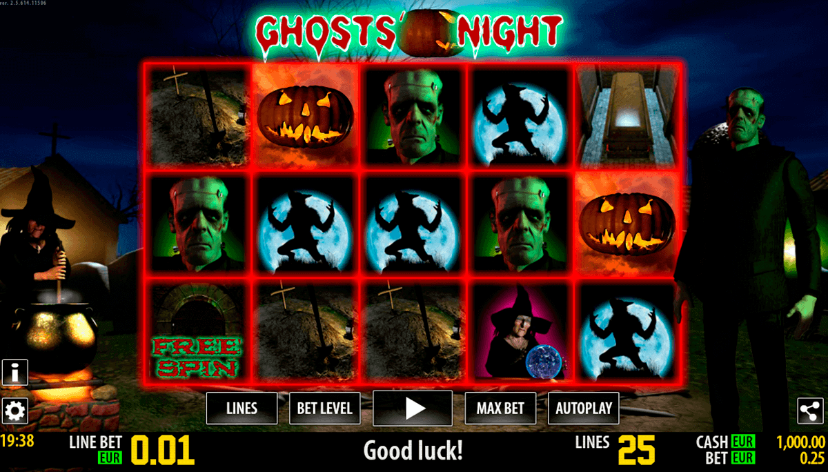 ghosts night hd world match spielautomaten