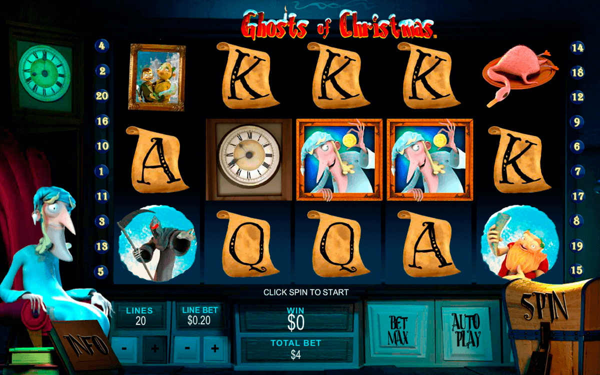 ghosts of christmas playtech spielautomaten