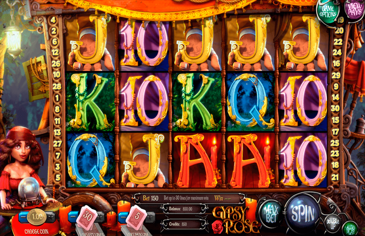 gypsy rose betsoft spielautomaten