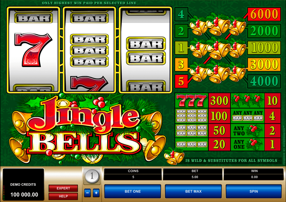 jingle bells microgaming spielautomaten