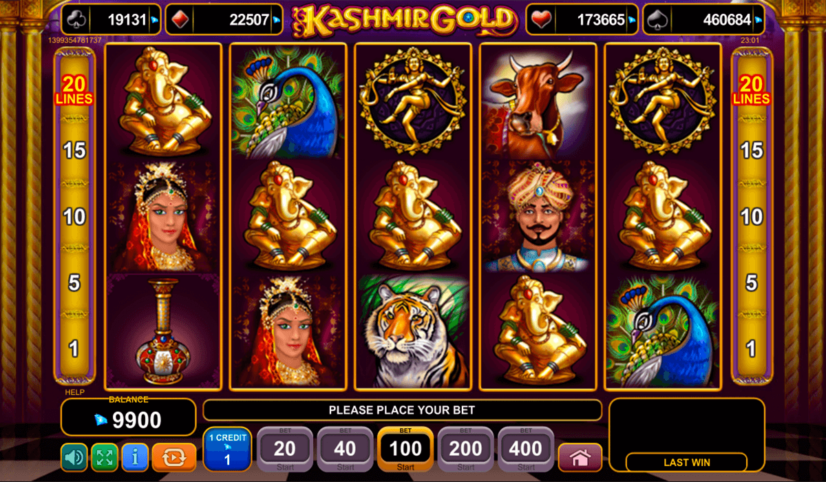 Kashmir Gold Slots - Spielen Sie das EGT Casino-Spiel online Kashmir Gold Slots - Spielen Sie das EGT Casino-Spiel online