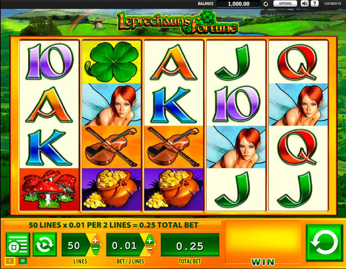 leprechauns fortune wms spielautomaten