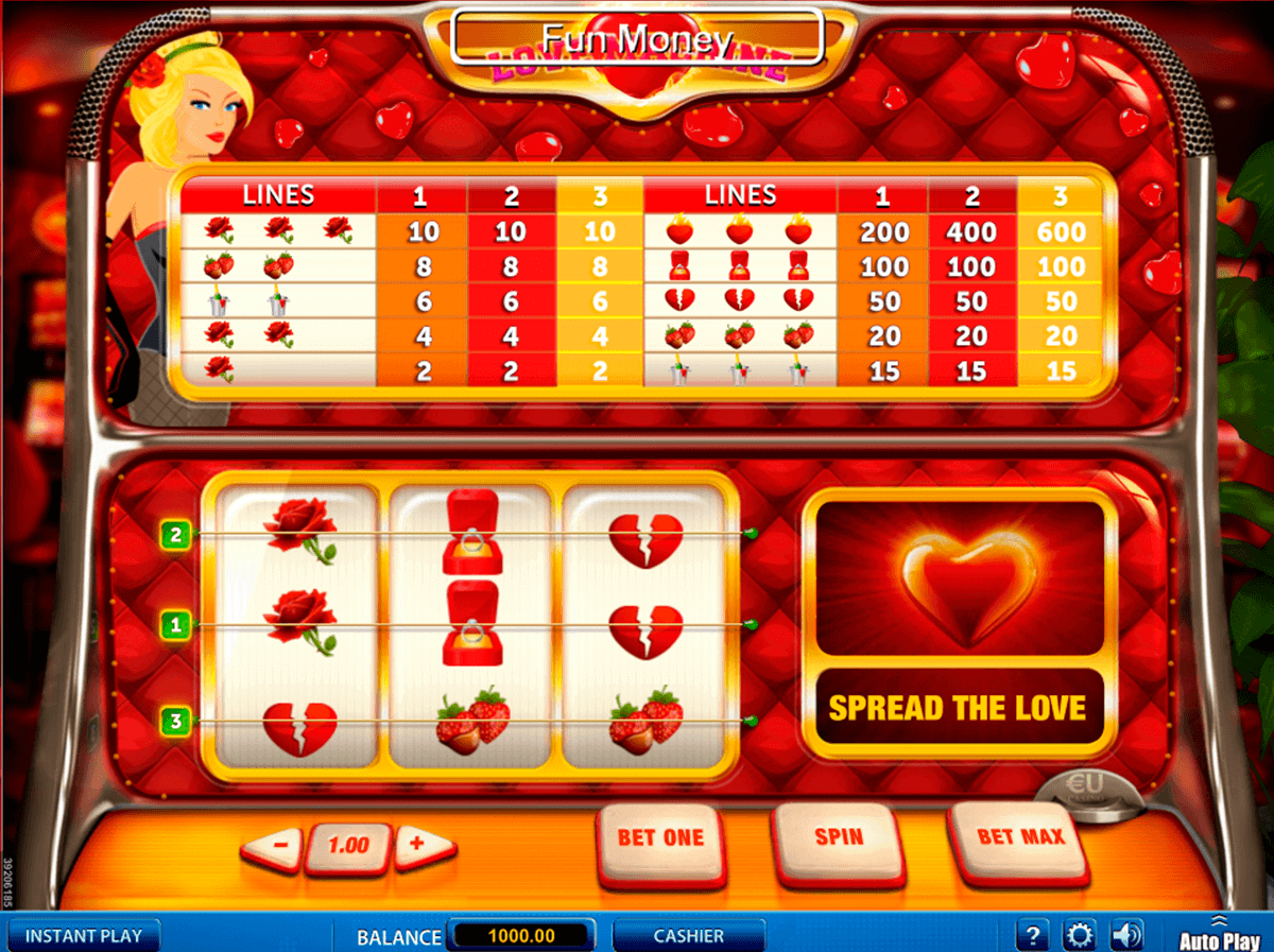 love machine skillonnet spielautomaten