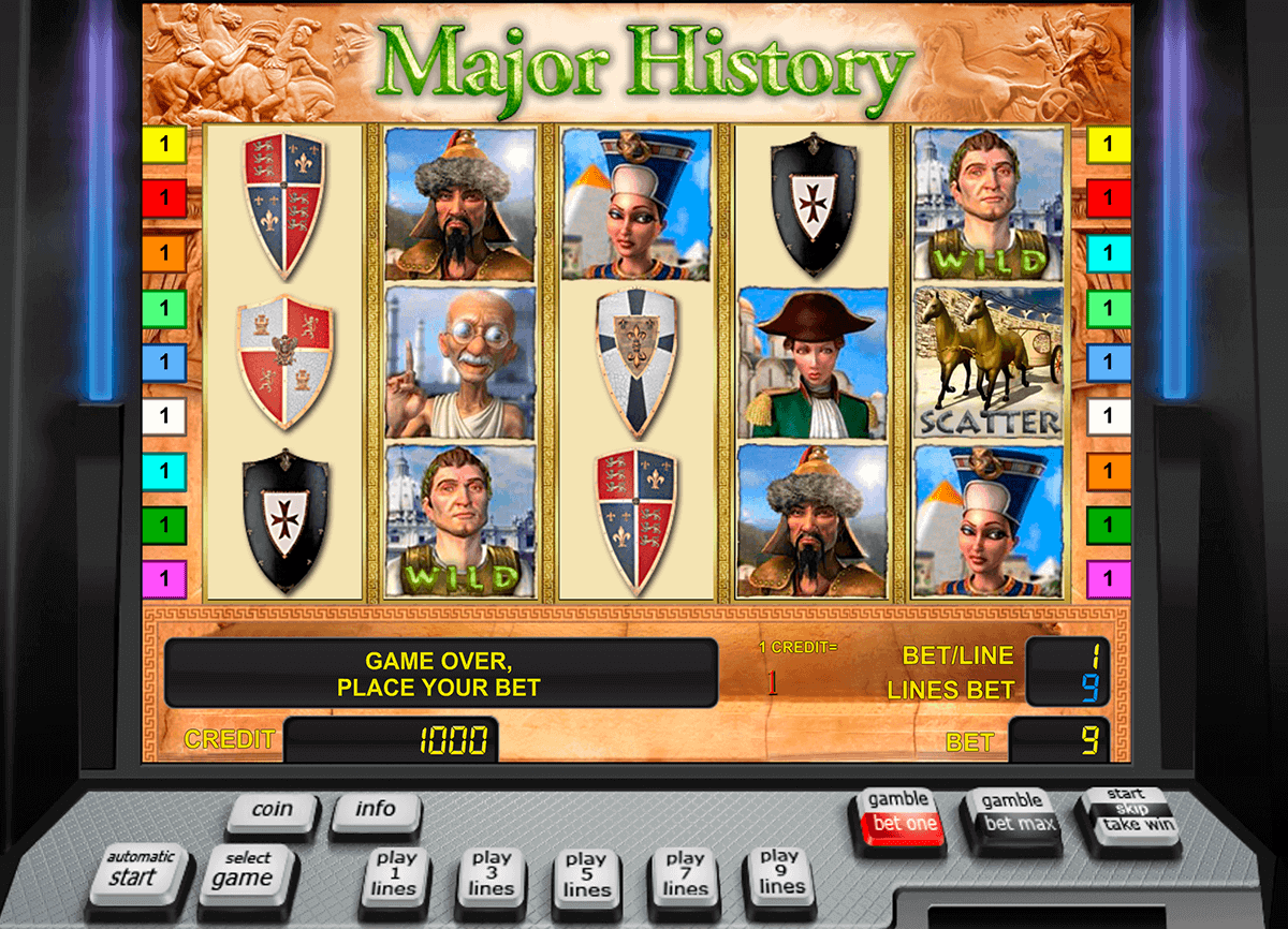 major history novomatic spielautomaten