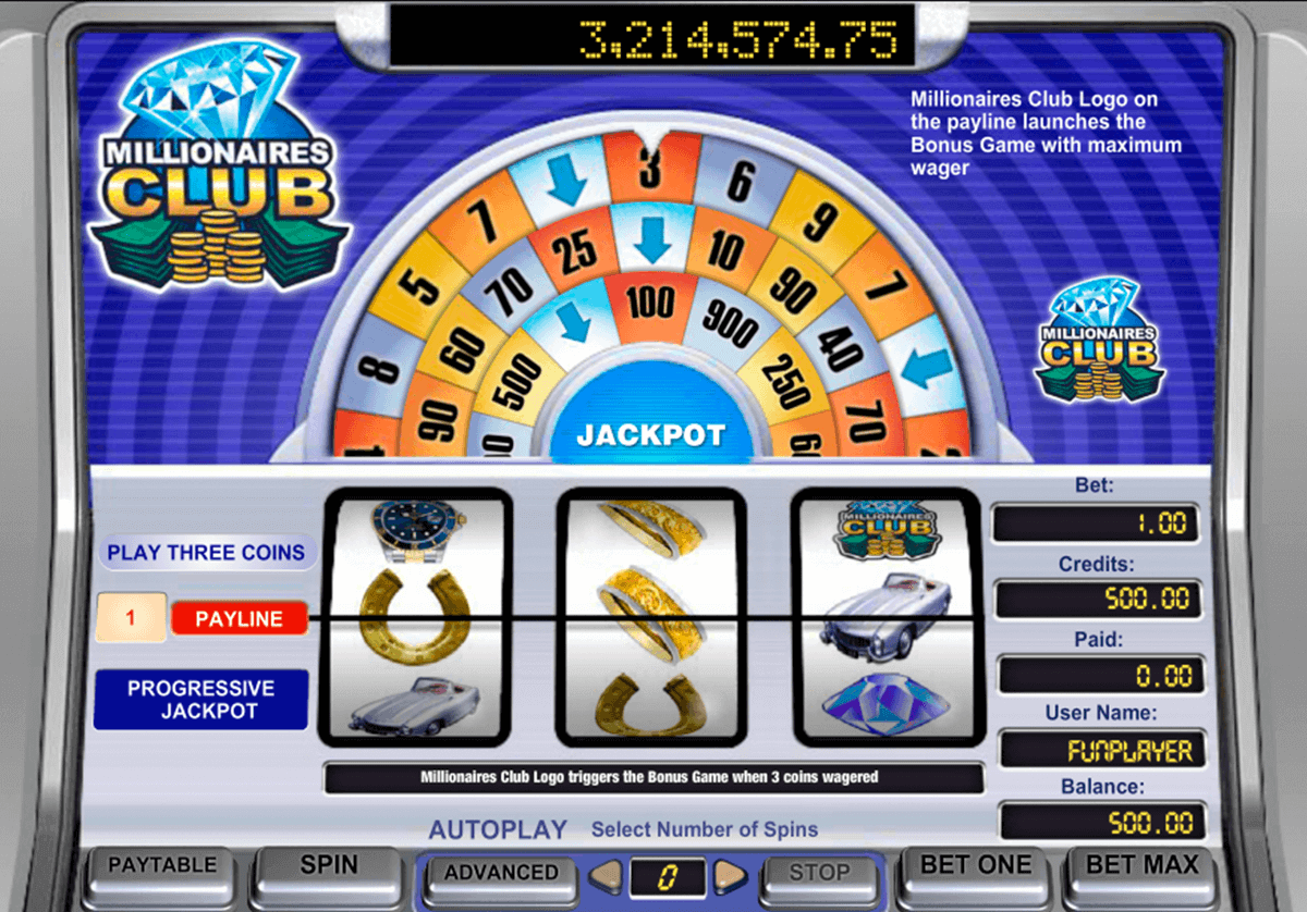 millionaires club i amaya spielautomaten