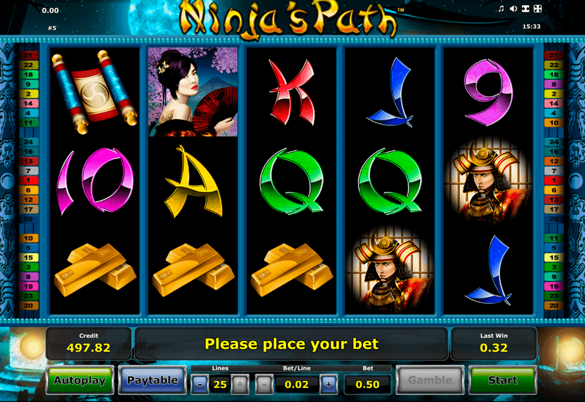 ninjas path novomatic spielautomaten