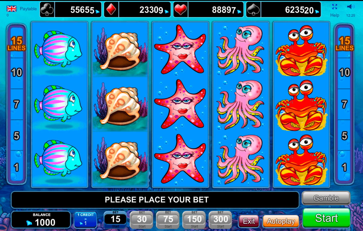 ocean rush egt spielautomaten