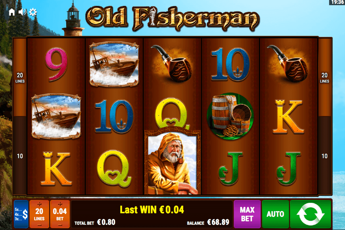 old fisherman bally wulff spielautomaten