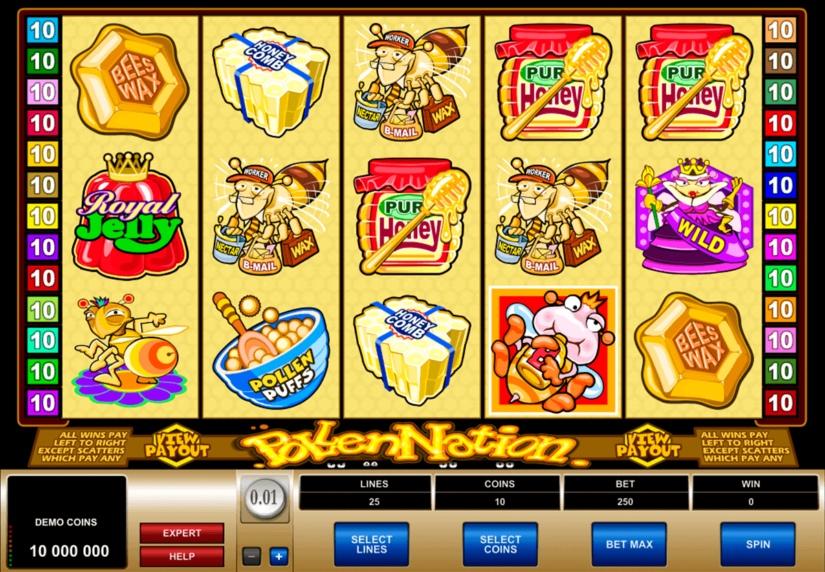 pollen nation microgaming spielautomaten