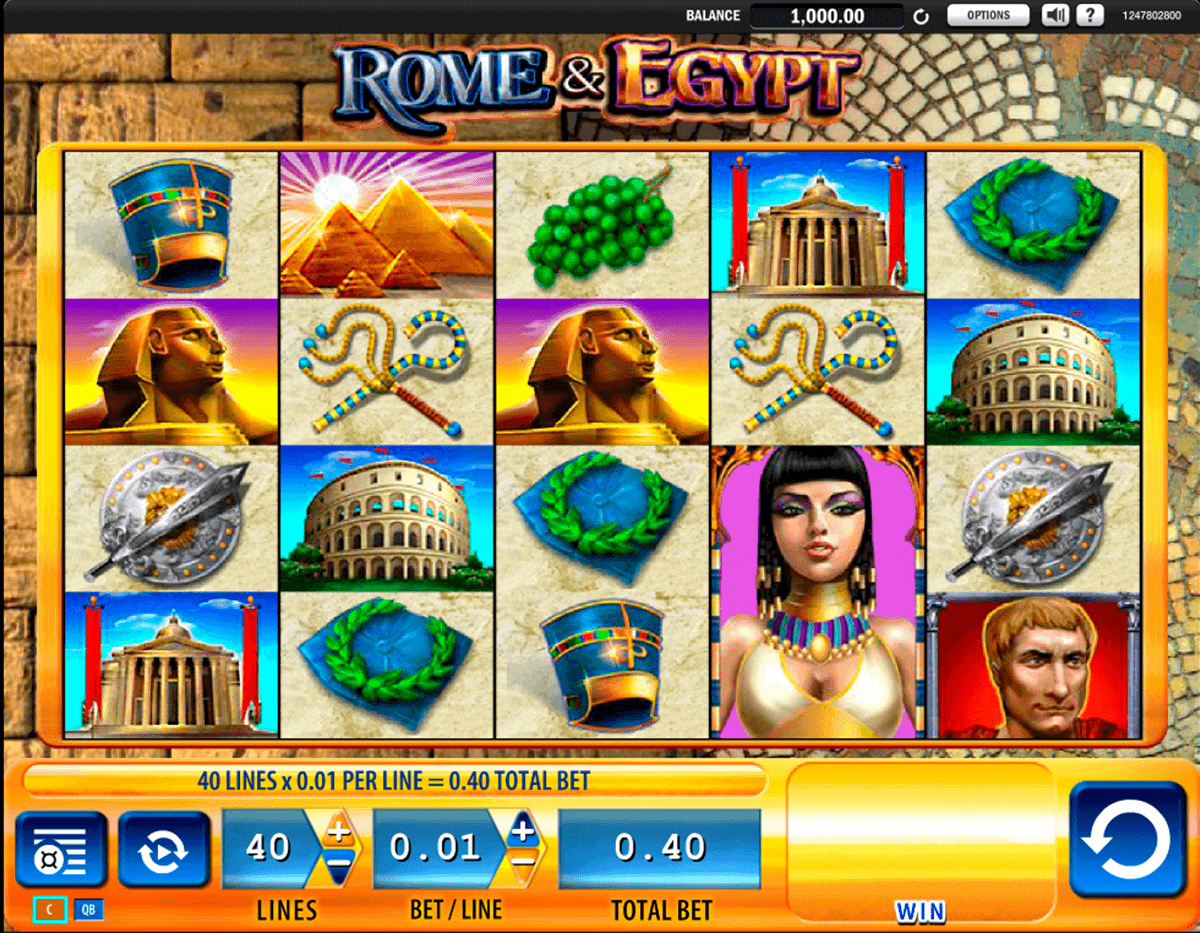 rome egypt wms spielautomaten