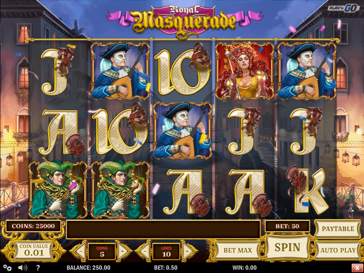royal masquerade playn go spielautomaten