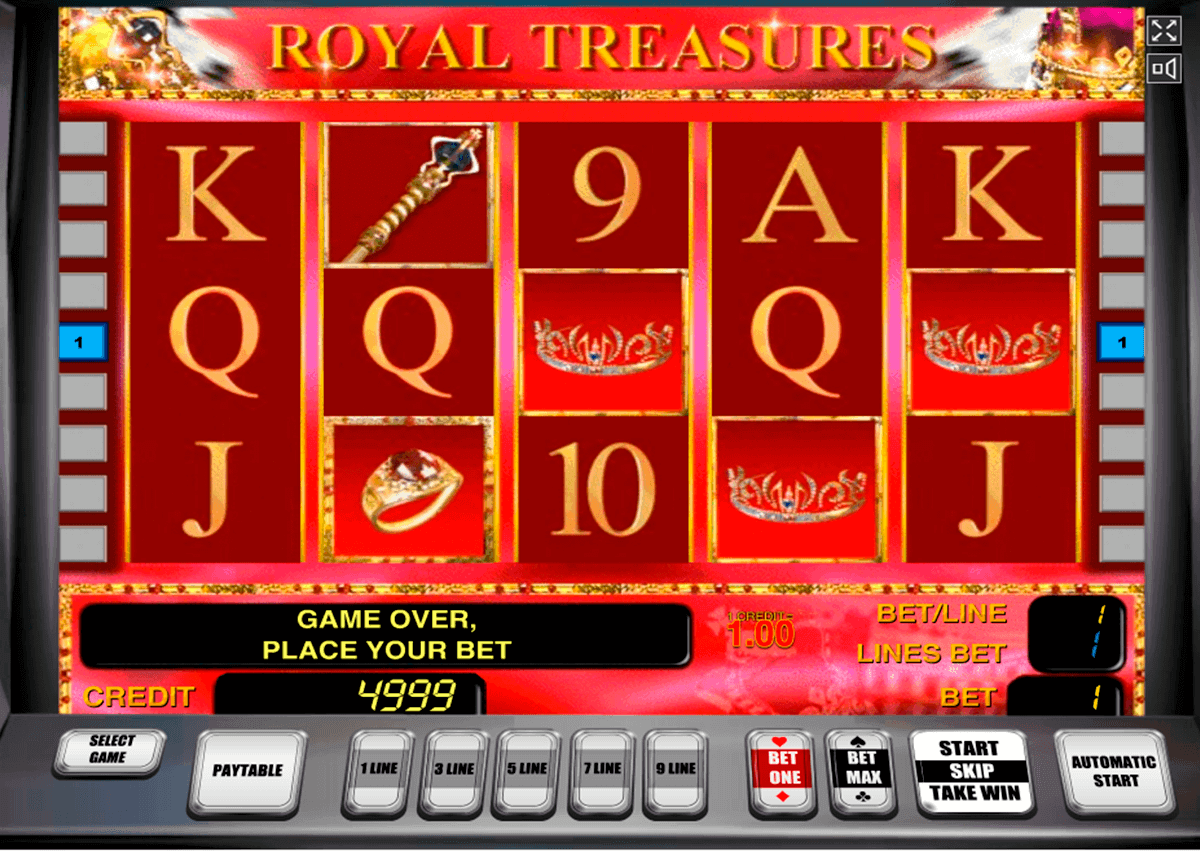 royal treasures novomatic spielautomaten