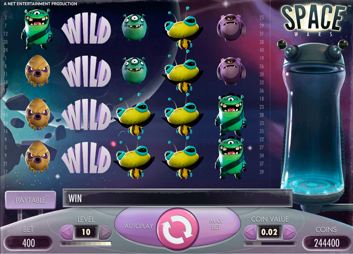 space wars netent spielautomaten