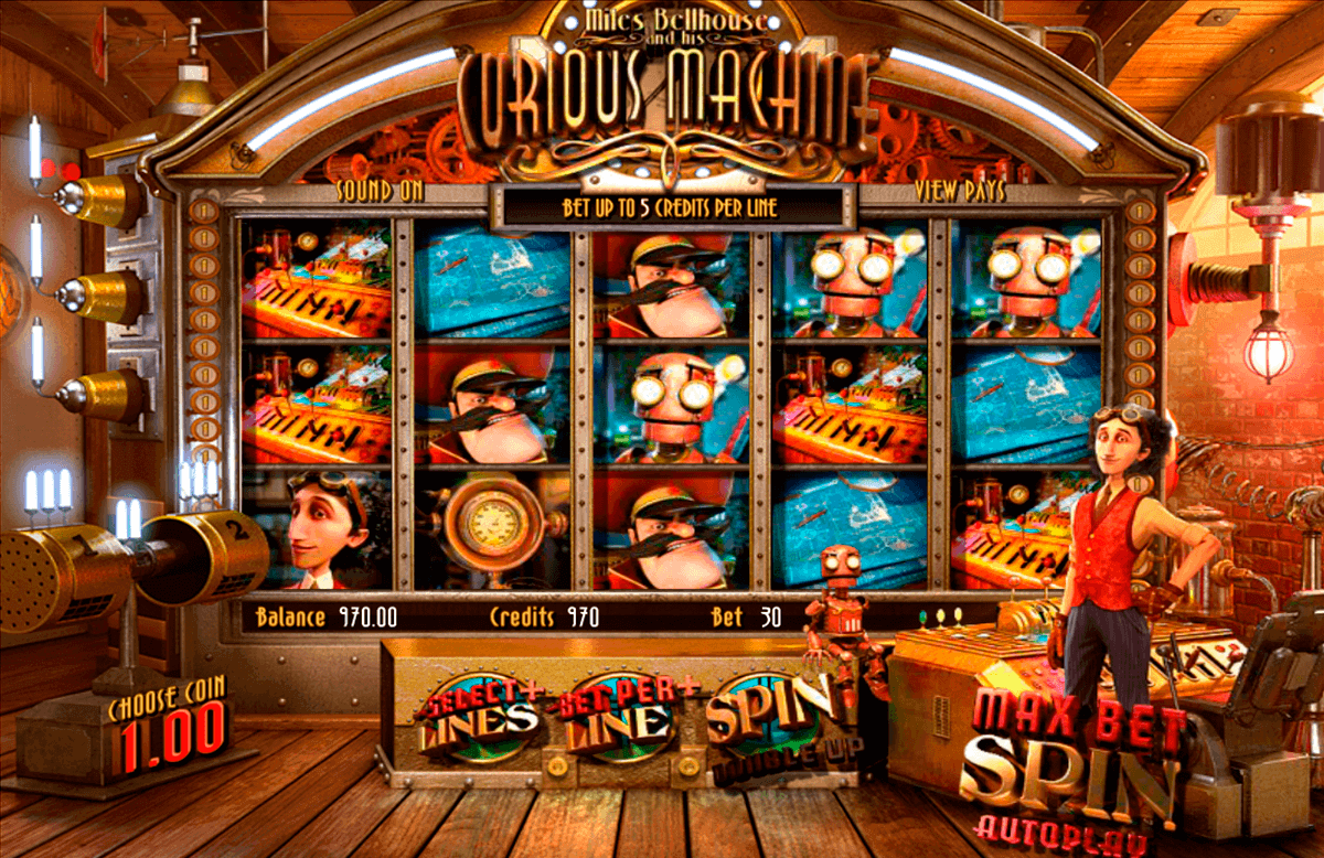 the curious machine betsoft spielautomaten