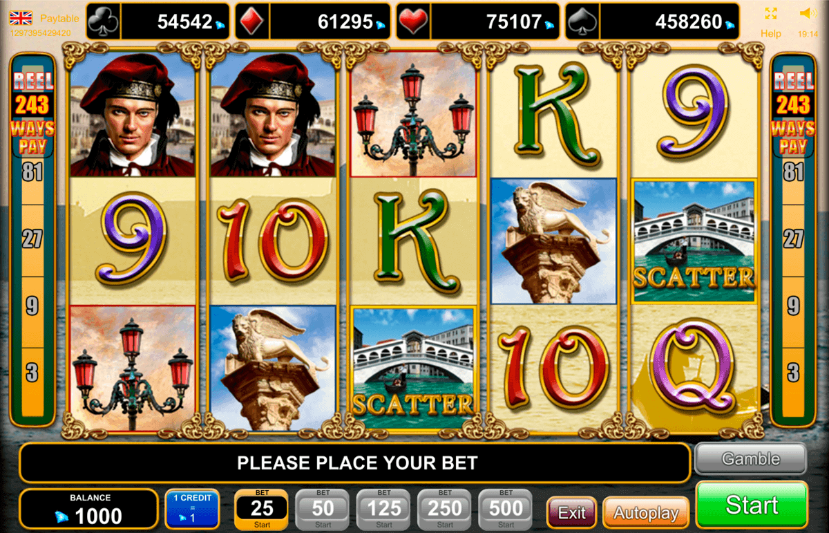 venezia doro egt spielautomaten