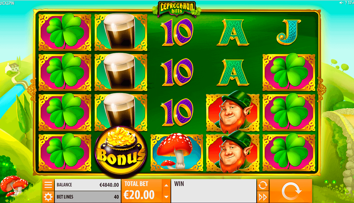 leprechaun hills quickspinm