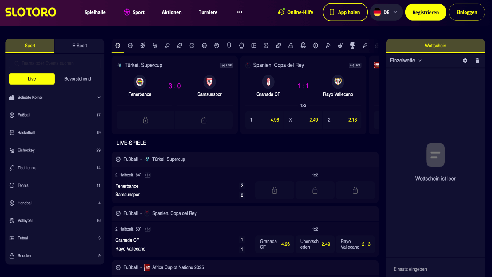 Slotoro Sportsbook