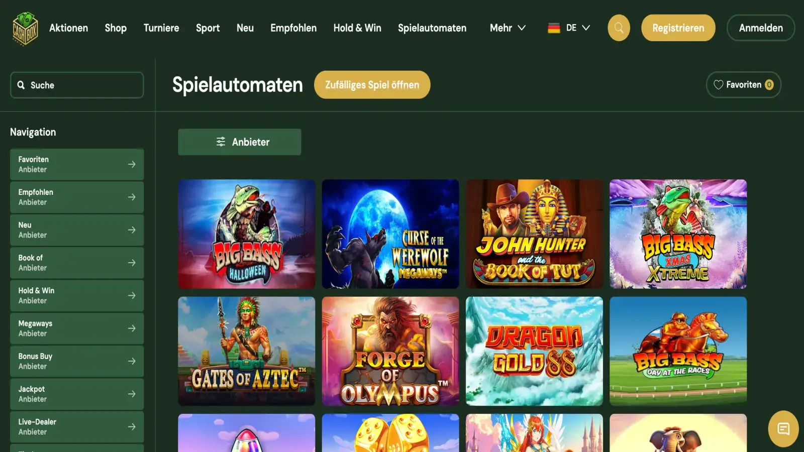 CashBox Spielautomaten
