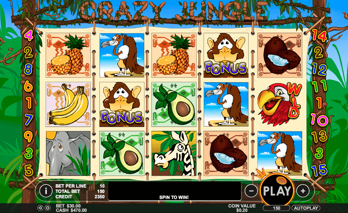 Slot crazy no deposit