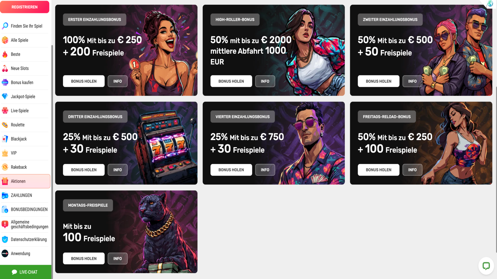 SupraPlay Promotions Germany