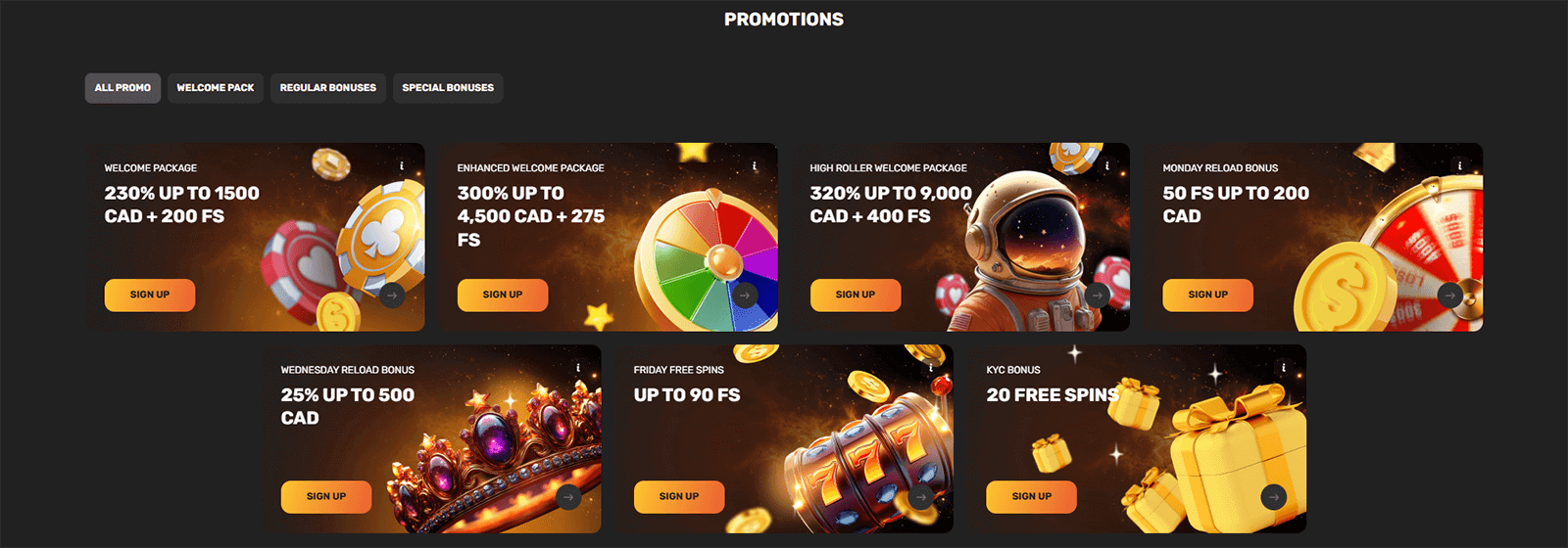 WinPulse Casino Aktionen