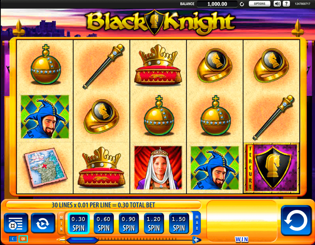 black knight wms spielautomaten