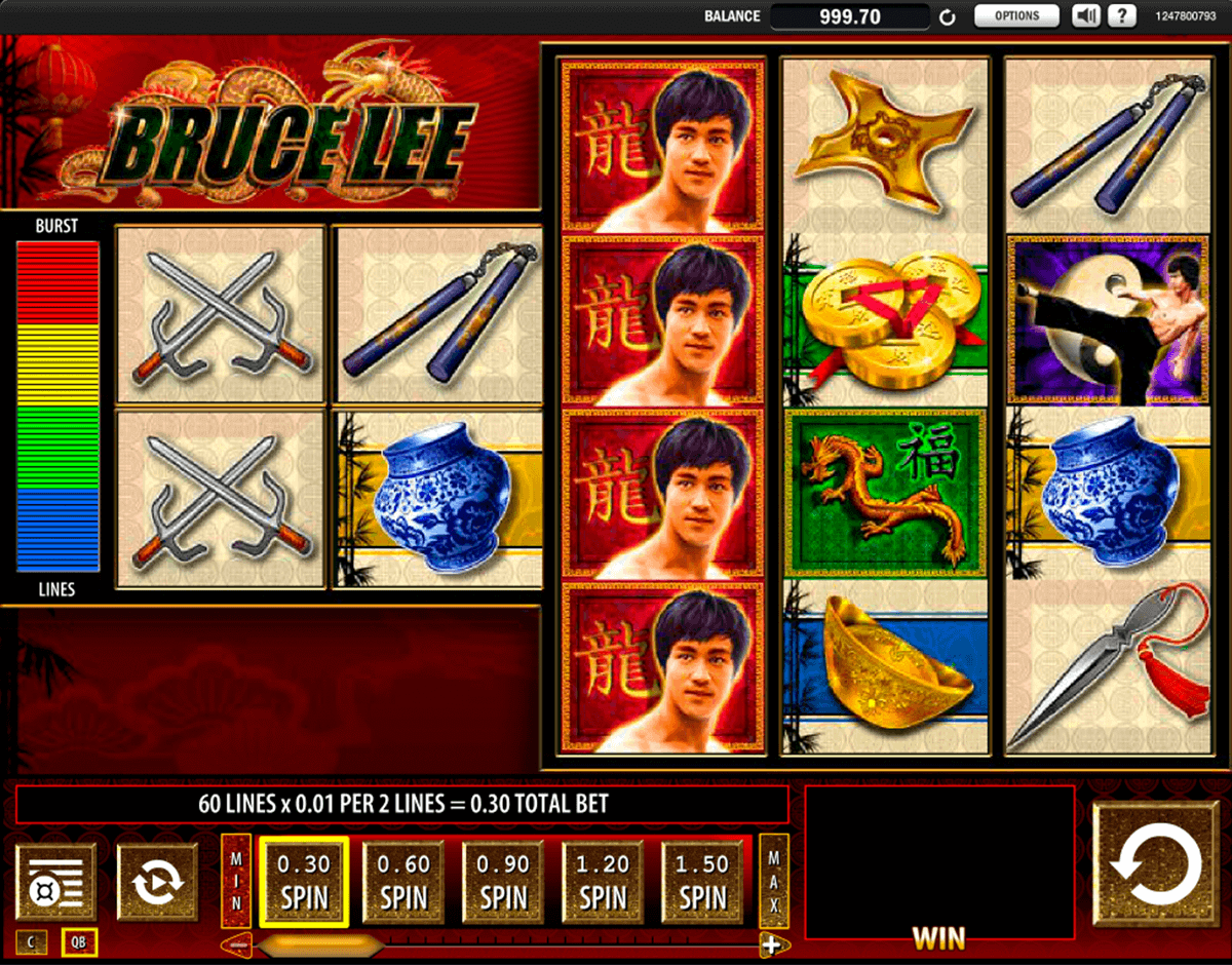 bruce lee wms spielautomaten